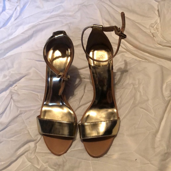 Gold Coach wedges - Picture 1 of 4